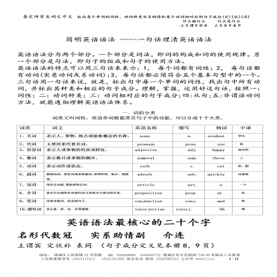 三乐英语学习规范